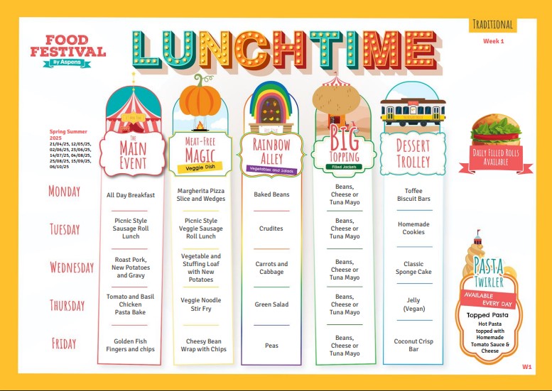 Summer Menu - Page 1
